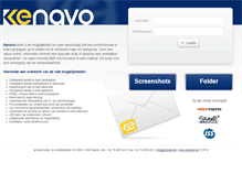 Tablet Screenshot of kenavo.be
